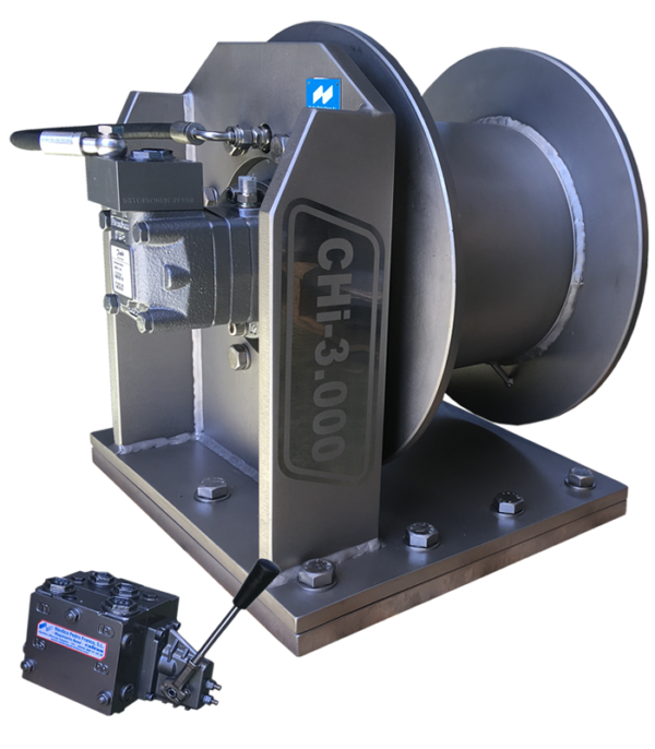 CHI-3.000 - Cabrestante 3.000 Kg. Inoxidable - Imagen 2