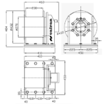 CHI-3.000 - Cabrestante 3.000 Kg. Inoxidable - Imagen 5