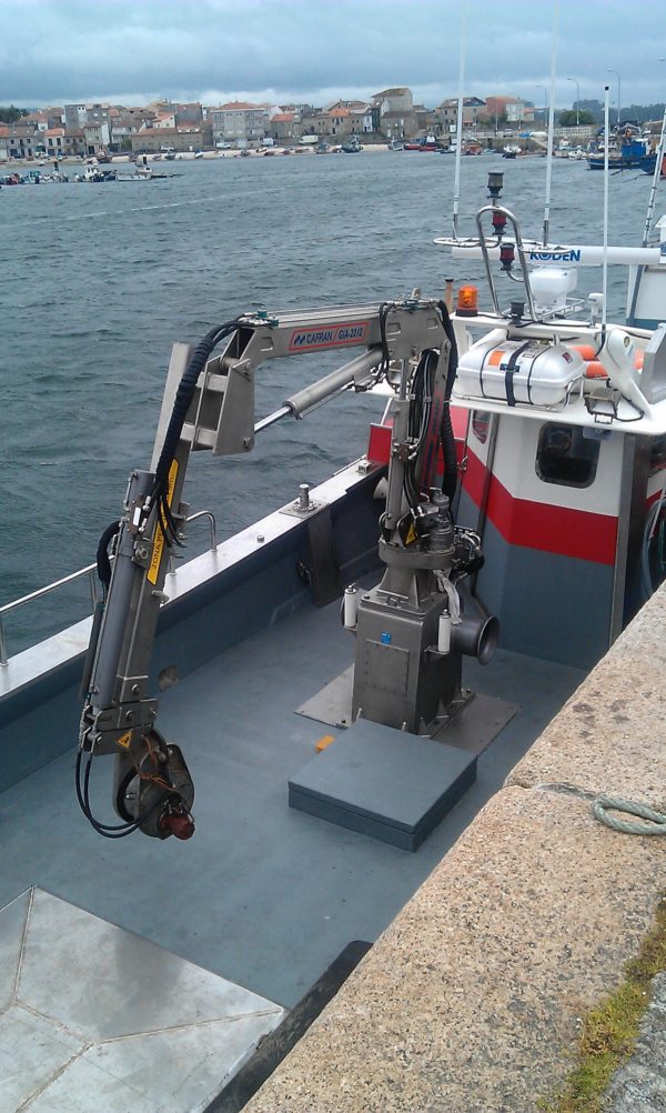 GIA-22/2 - Grúa Inoxidable / Alcance Hidráulico 5,35 m. - Imagen 2