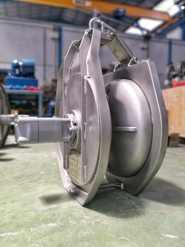 HPI-18"MD - Halador Cerco CAFRAN (Polea con Radios) Inoxidable - Imagen 4