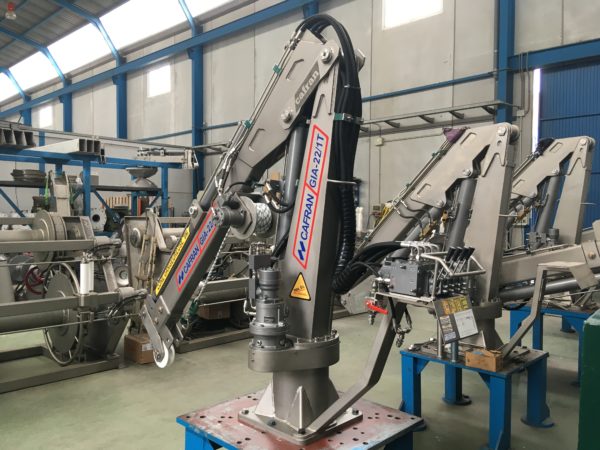 GIA-22/1T Grúa Inox. un tramo / Alcance Hidráulico 5,00 m. - Imagen 4