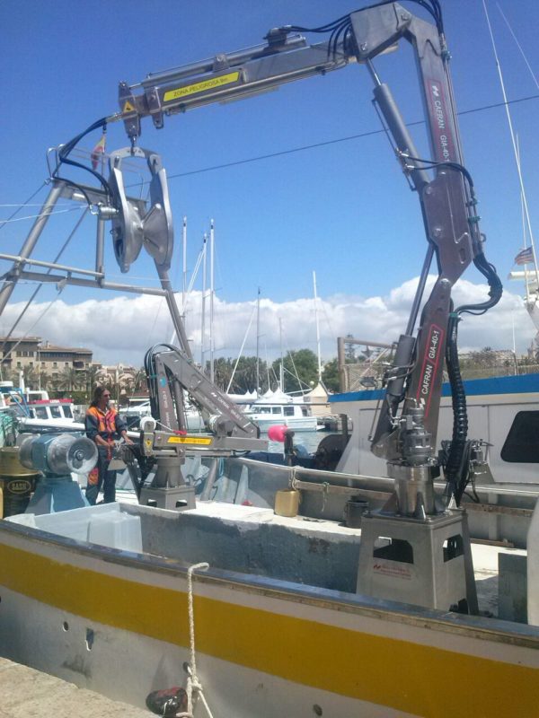 GIA-22/2 - Grúa Inoxidable / Alcance Hidráulico 5,35 m. - Imagen 9