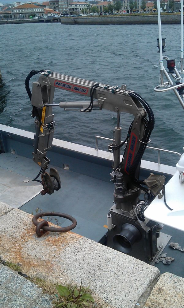 GIA-22/2 - Grúa Inoxidable / Alcance Hidráulico 5,35 m. - Imagen 5