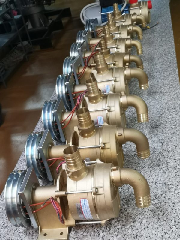 2 BTP74424 - Bomba achique y baldeo en Inoxidable AISI-316 con Embrague Electromagnético 24 V. - Ø 40 mm - Imagen 5