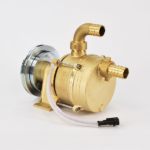 BTP54124 - Bomba achique y baldeo en Latón con Embrague Electromagnético 24 V. - Ø 25 mm