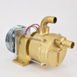 BTP54224 - Bomba achique y baldeo en Latón con Embrague Electromagnético 24 V. - Ø 30 mm