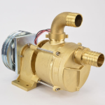 BTP54424 - Bomba achique y baldeo en Latón con Embrague Electromagnético 24 V. - Ø 40 mm