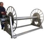 CMHI-1200/50 - Carro almacenaje motorizado 1.200 m. cabo Ø50 mm Inoxidable - Imagen 3