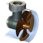 HMH-245 - Hélice de maniobra hidraulica. 245 CV - Ø 700 mm - 4 palas