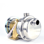 BTP74124 - Bomba achique y baldeo en Inoxidable AISI-316 con Embrague Electromagnético 24 V. - Ø 25 mm