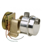 BTP74424 - Bomba achique y baldeo en Inoxidable AISI-316 con Embrague Electromagnético 24 V. - Ø 40 mm