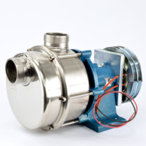 BTP74524 - Bomba achique y baldeo en Inoxidable AISI-316 con Embrague Electromagnético 24 V. - Ø 50 mm