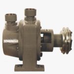 BCAEB - Bomba Autoaspirante de Bronce naval con Embrague Electromagnético 24 V. o 12 V. - Polea tipo B de 1 1/2 a 2"