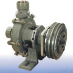 BCACEA - Bomba Centrifuga Autoaspirante de Bronce naval con Embrague Electromagnético 12 V. - 24 V.- Polea tipo A de 1 1/2